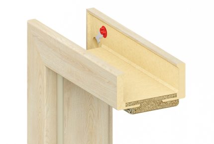 Adjustable door frame