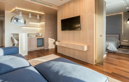How to separate the bedroom from the living room?