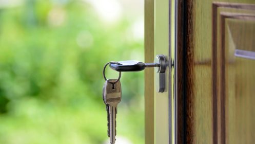 How to convert a balcony door into an entrance door?